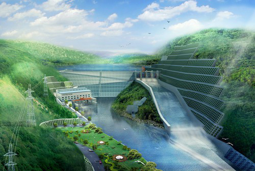 嵩县老挝南塔河1号水电站项目